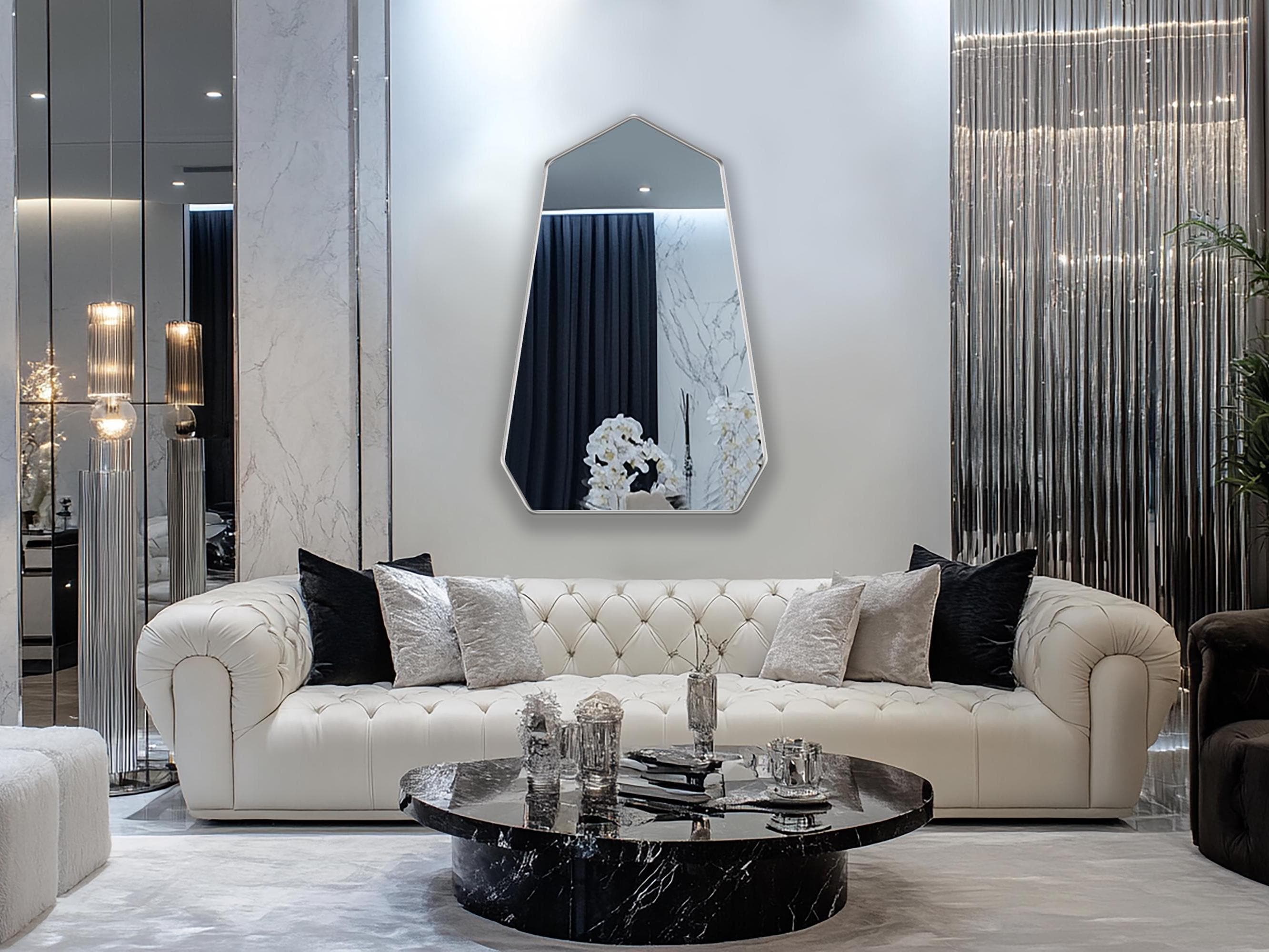 Stylish Living Room Designer Mirrors for Small Spaces