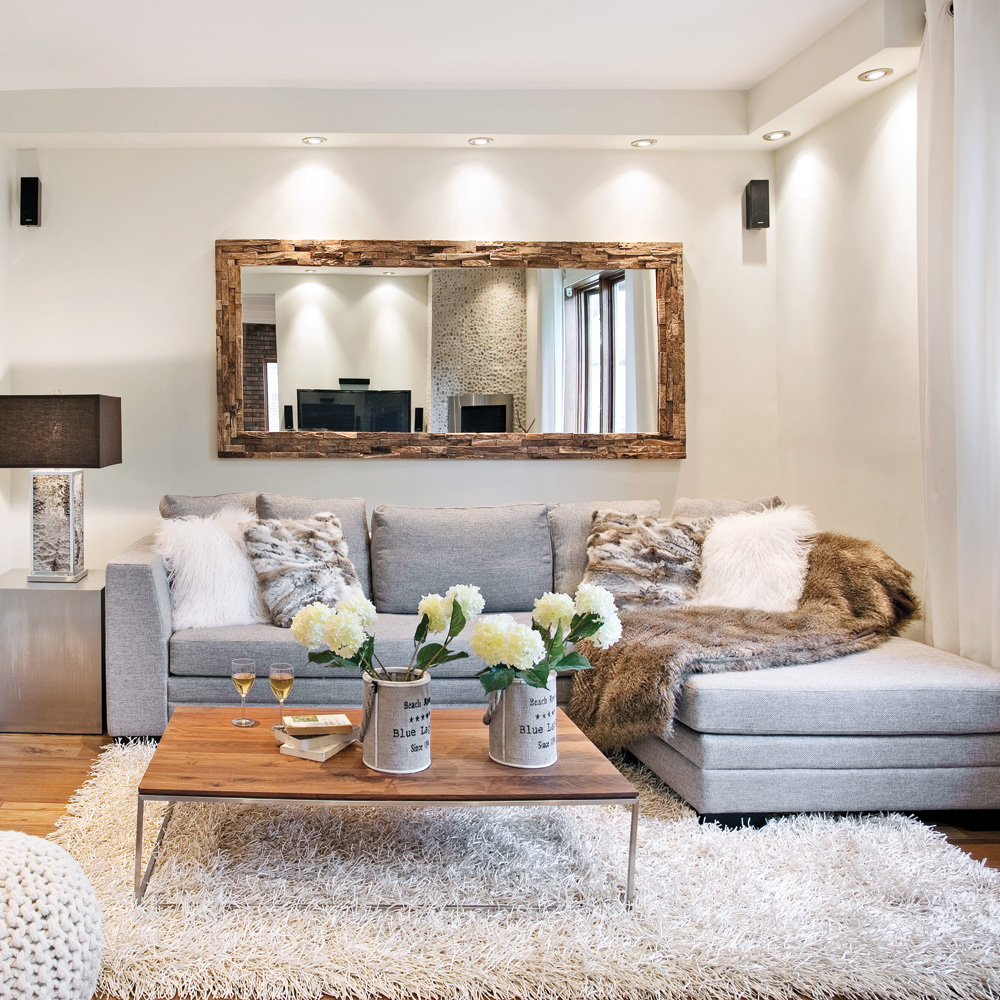 Mirror for Small Living Room -  Space Enhancement  Style