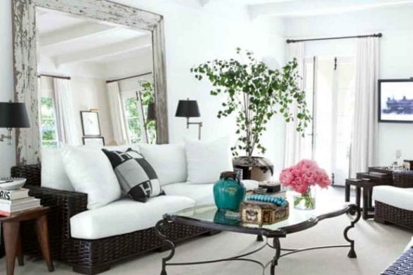 Mirror for Small Living Room -  Space Enhancement  Style
