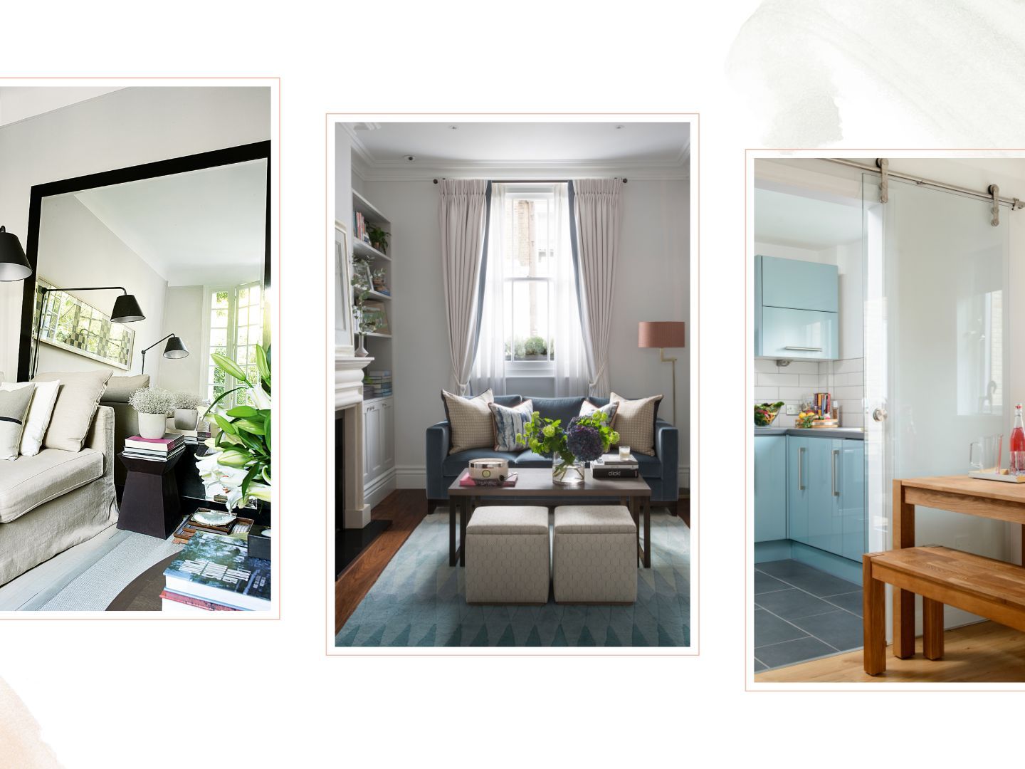 Mirror for Small Living Room -  Space Enhancement  Style
