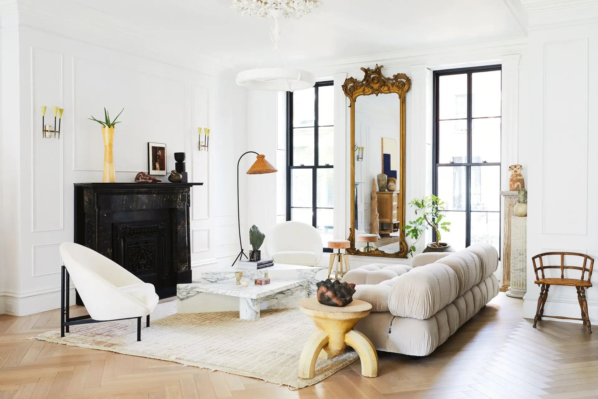 Mirror for Small Living Room -  Space Enhancement  Style