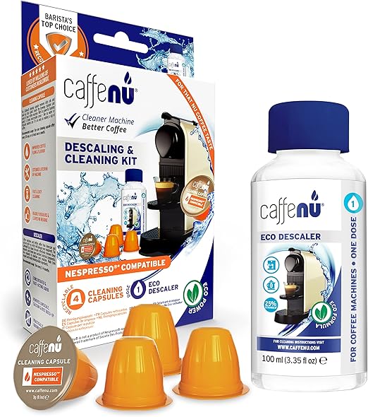 Mastering the Art of Maintenance  a Sparkling Nespresso Coffee Experience with the Right Cleaning Kit