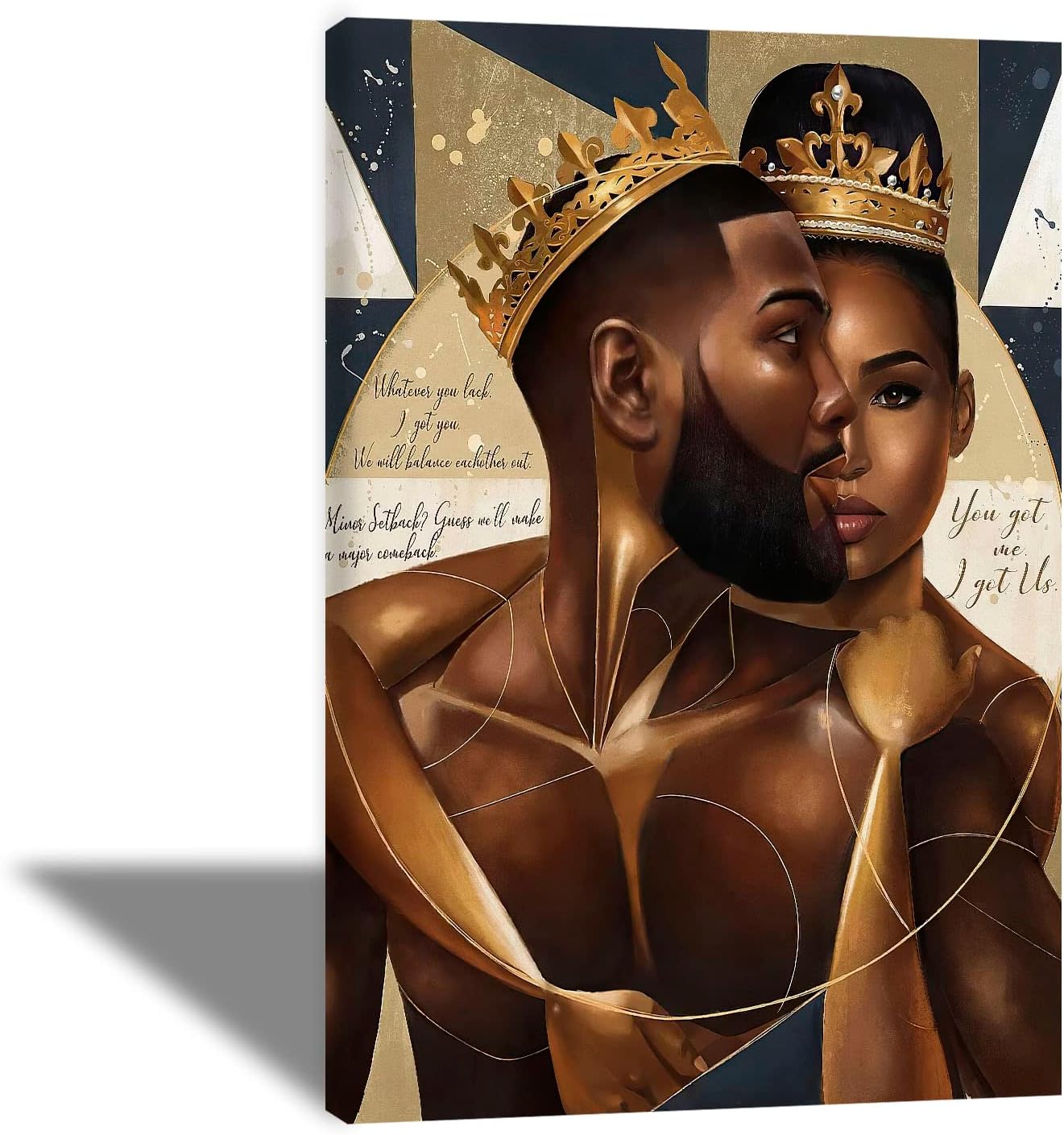 King and Queen Canvas