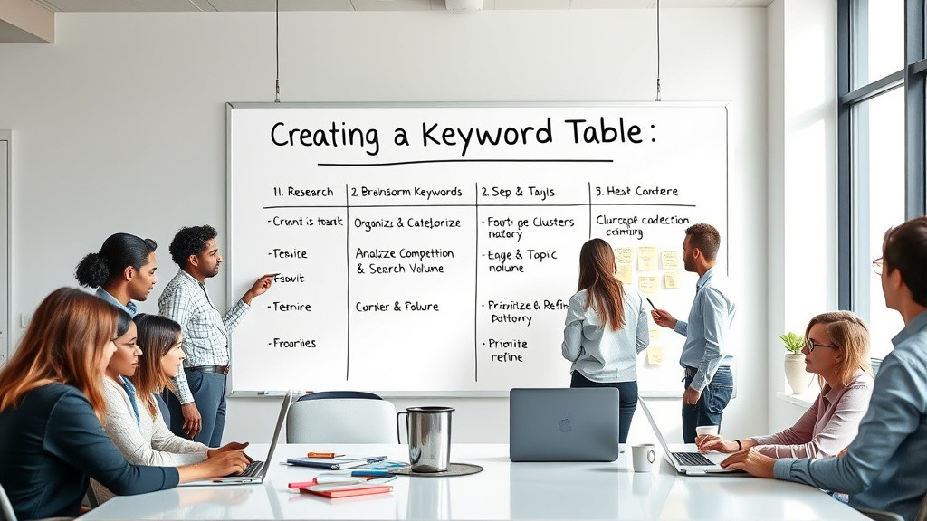 Creating a Keyword Table: A Step-by-Step Guide