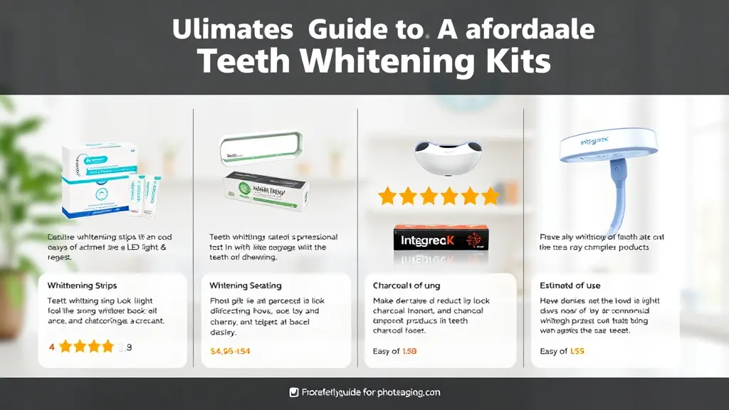 The Ultimate Guide to Affordable Teeth Whitening Kits