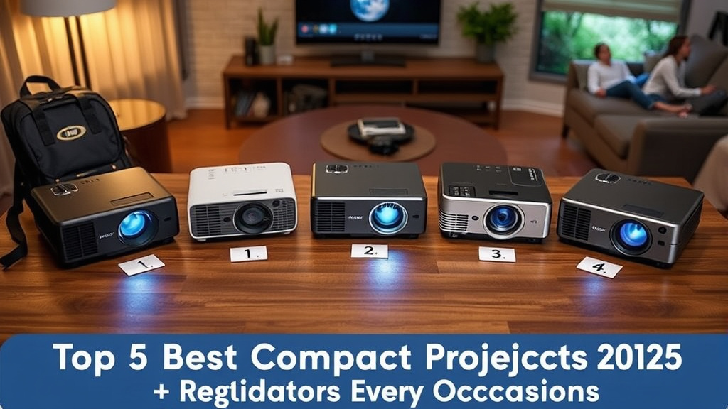 Top 5 Best Compact Projectors (2025) | Best Mini Projectors for Every Occasion