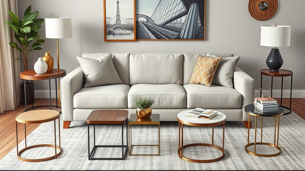 Transform Your Space: Exploring Diverse End Table Aesthetics