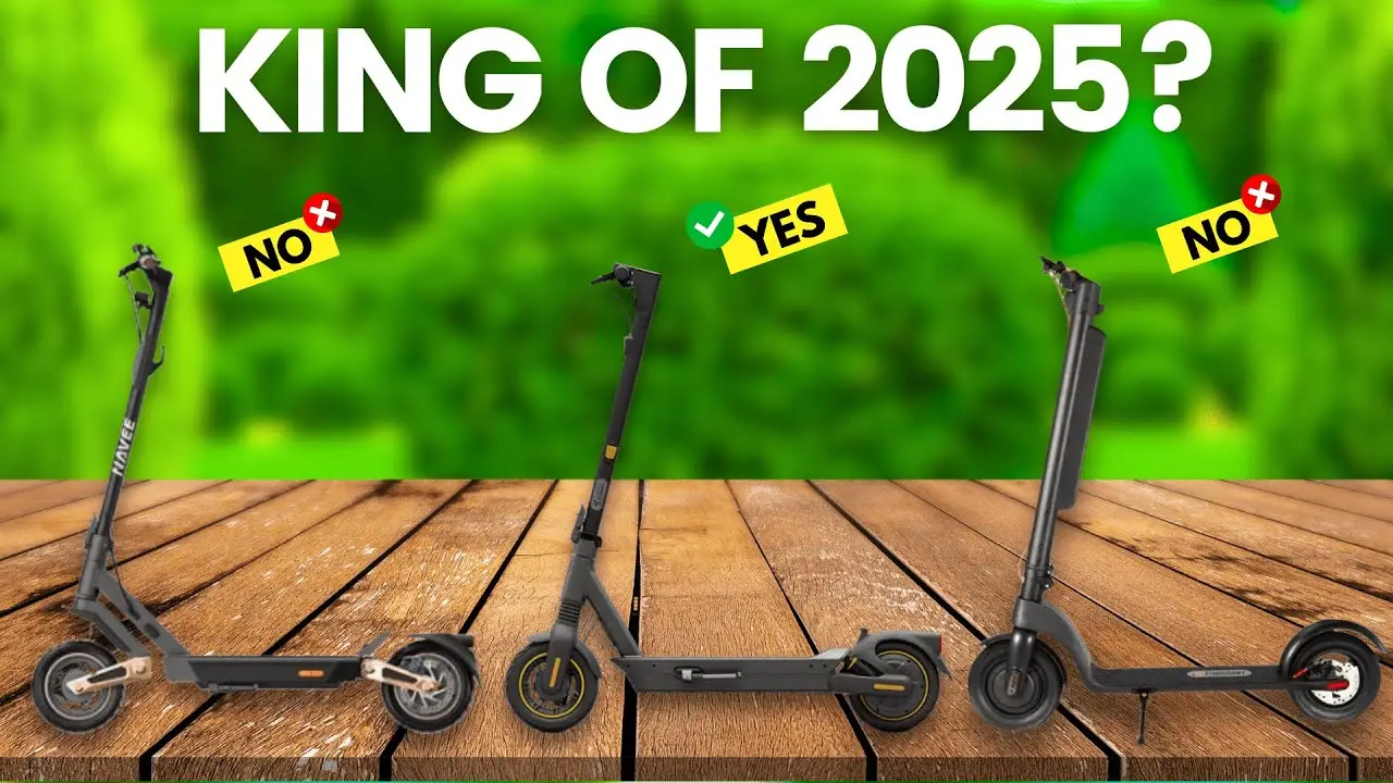 6 Best Electric Scooters for Adults in 2025