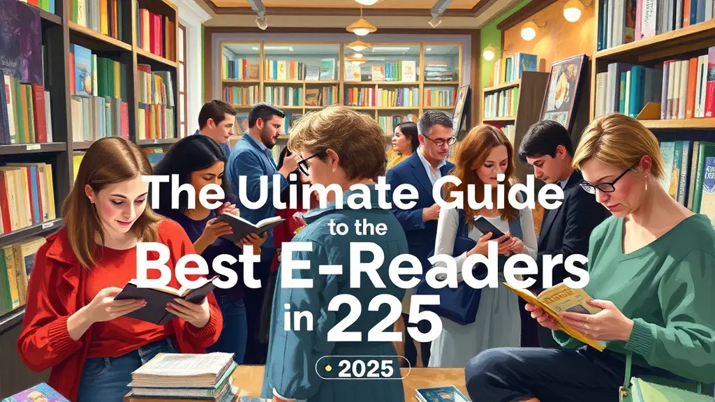 The Ultimate Guide to the Best E-Readers in 2025